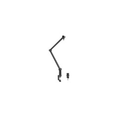 LogiLink Boom Arm Black - Premium Quality Adjustable Microphone Stand for Optimal Recording